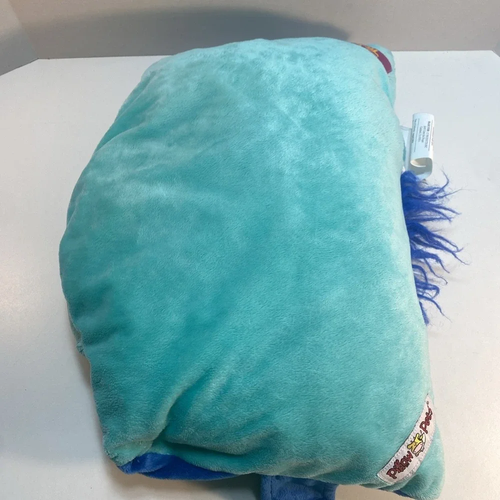 Pillow Pets Trolls Branch Plush Kids 16 Inch Blue DreamWorks Movie Pillow